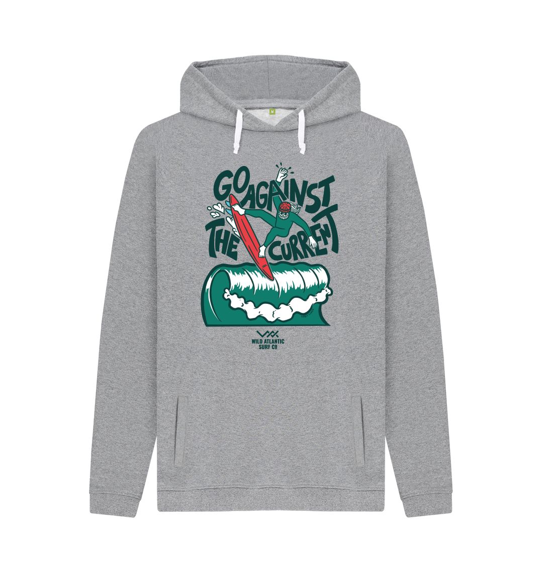 Go Against The Current Hoodie Wild Atlantic Surf Co